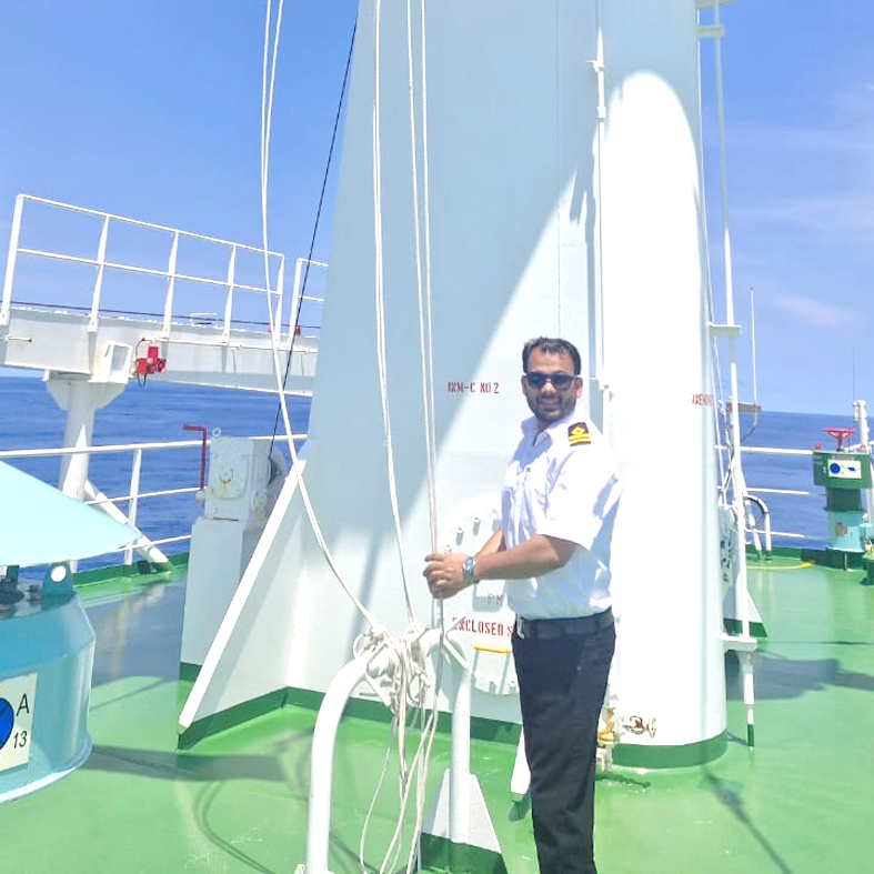 Naval Officer M. Shahwez